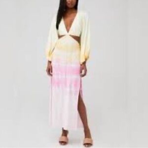 Jen's Pirate Booty Rio Sonora Dress Rio Rainbow Lightning Tie Dye Women’s large